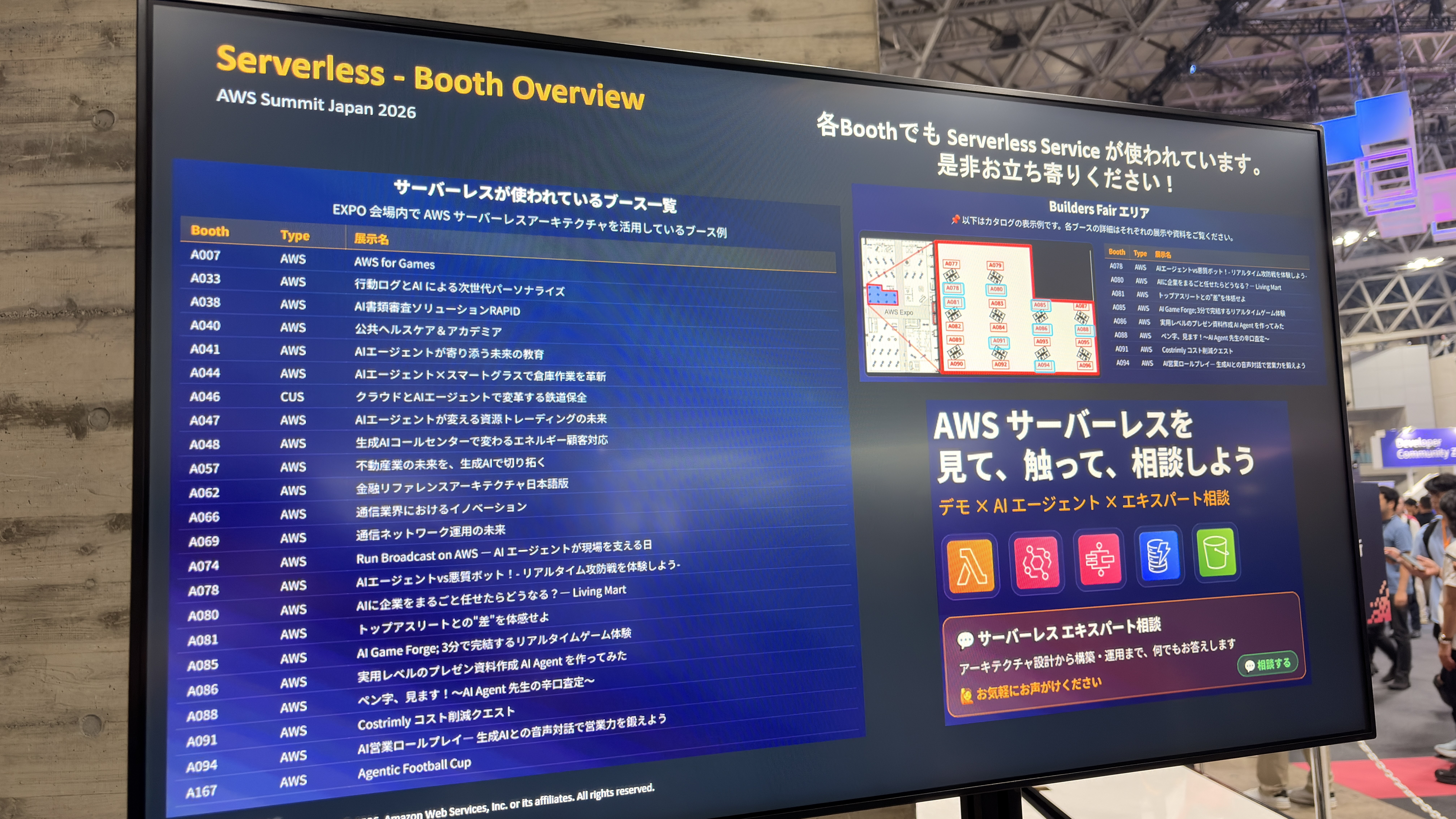 AWS Summit Japan 2026 参加レポート！